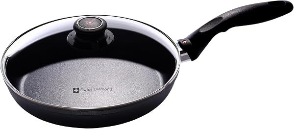 Swiss Diamond 9.5-inch Nonstick Frying Pan with Lid